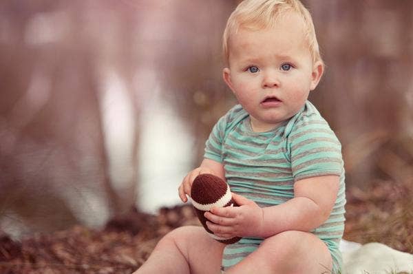 Football Rattle Toy