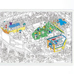 Giant Coloring Poster (Soccer)