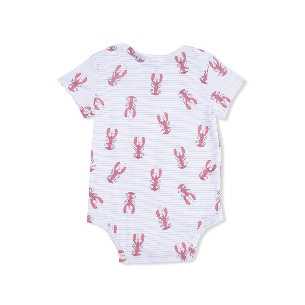 Short Sleeve Bodysuit (Lobsters)
