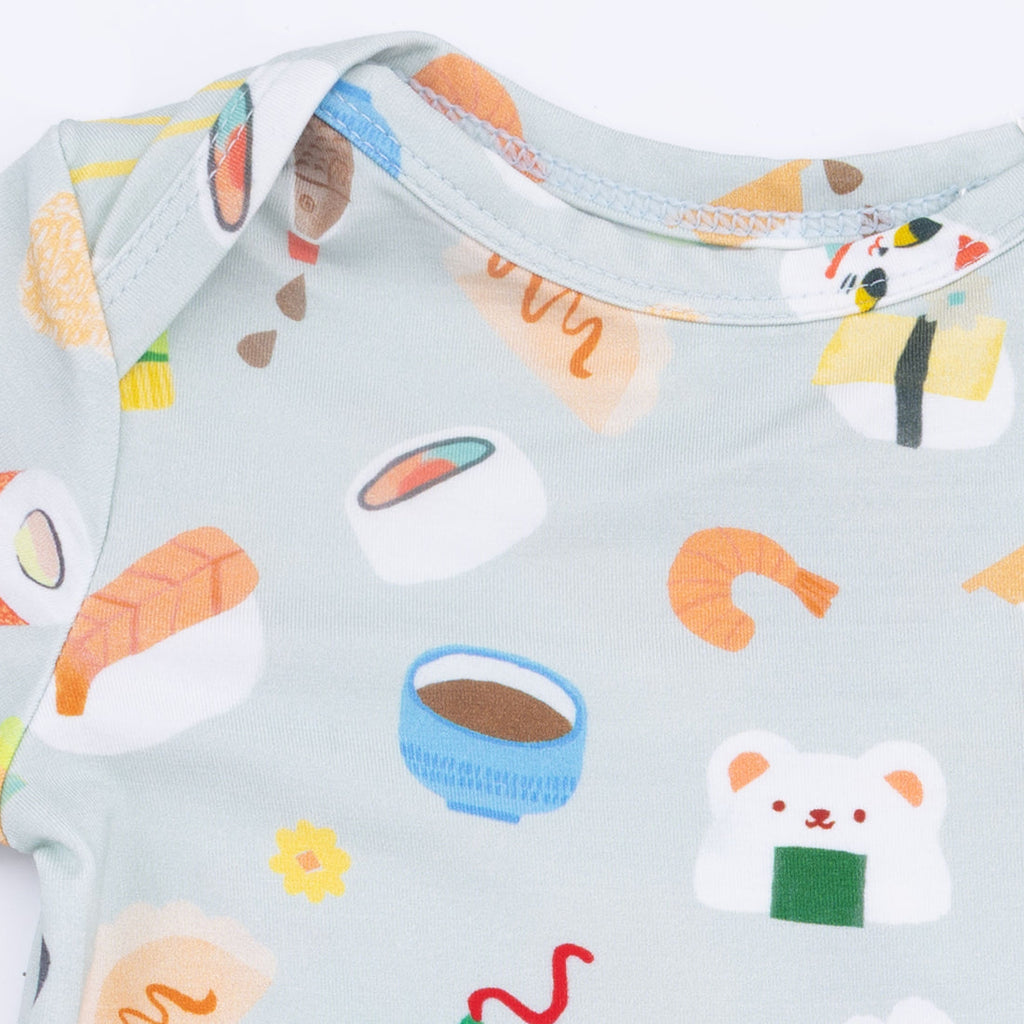 Short Sleeve Bodysuit (Sushi)