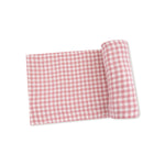 Swaddle Blanket (Rose Pink Plaid)