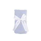 Swaddle Blanket (Micro Gingham Blue Blizzard)