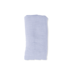Swaddle Blanket (Micro Gingham Blue Blizzard)