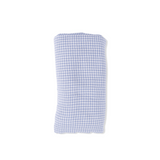 Swaddle Blanket (Micro Gingham Blue Blizzard)