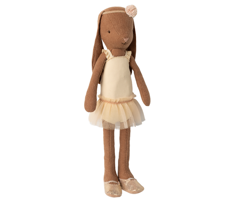 Bunny Size 2, Chocolate Brown (Ballet Suit and Skirt Cream)