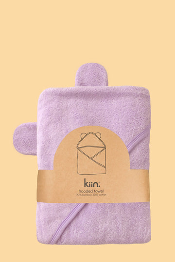 Hooded Towel (Lilac)