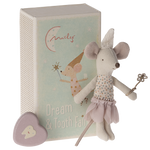 Tooth Fairy Little Sister Mouse in Matchbox