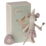 Tooth Fairy Little Sister Mouse in Matchbox