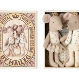 Royal Twin Mice in a Matchbox (Little Sister and Brother)