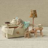 Dance Mouse in Daybed, Little Sister (Blue)