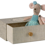 Dance Mouse in Daybed, Little Sister (Blue)