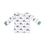 Long Sleeve Loungewear Set (Black Bears)