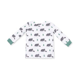 Long Sleeve Loungewear Set (Black Bears)