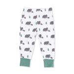 Long Sleeve Loungewear Set (Black Bears)