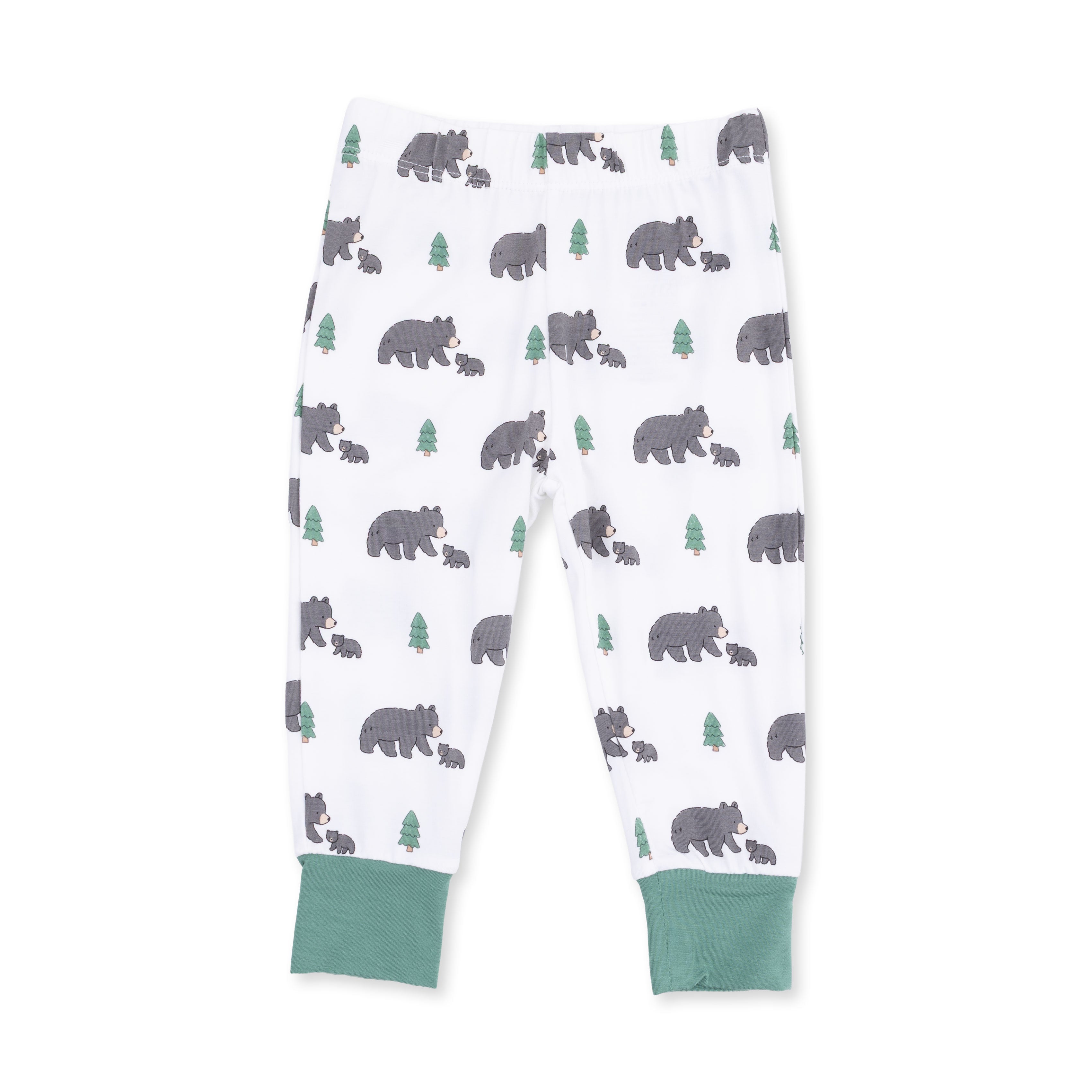 Long Sleeve Loungewear Set (Black Bears)