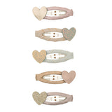 Heart Mini Clic Clacs (Shimmer)