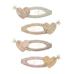 Cupid Heart Clic Clacs (Pink Multi)
