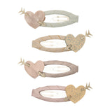 Cupid Heart Clic Clacs (Pink Multi)