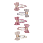 Tinkerbell Velvet Bow Mini Clic Clacs (Pink Multi)