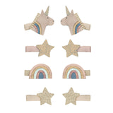 Celeste Unicorn Mini Clips (Pink Multi)