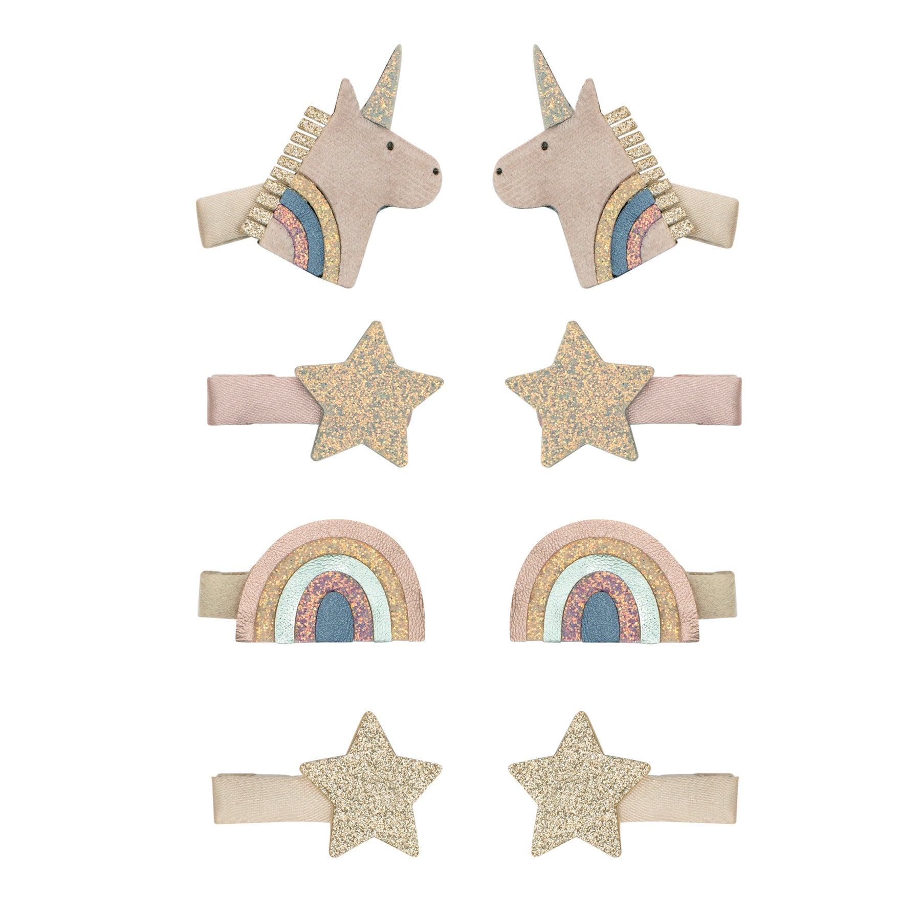 Celeste Unicorn Mini Clips (Pink Multi)