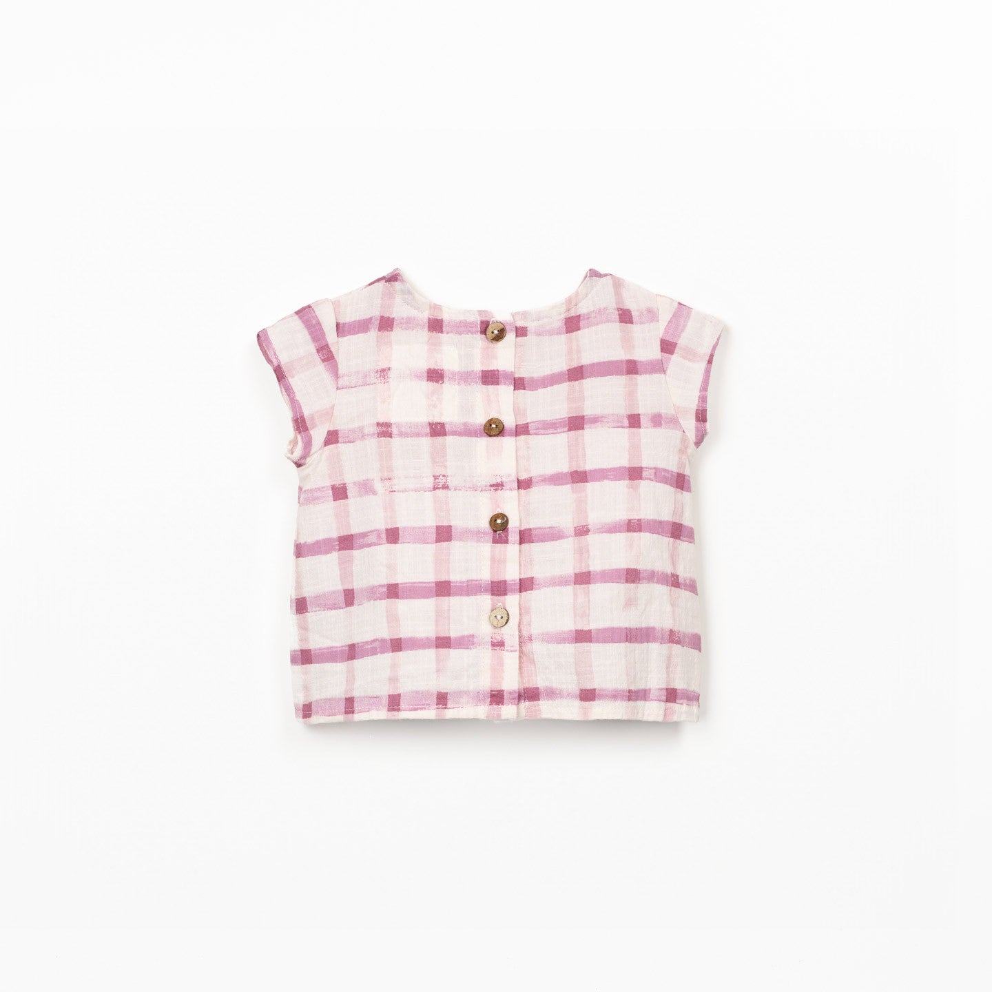 Baby Windowpane Blouse