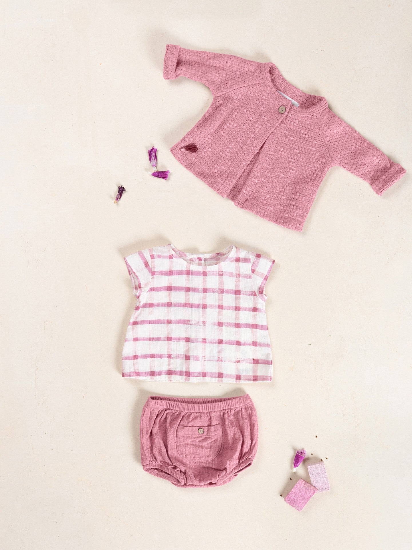 Baby Windowpane Blouse