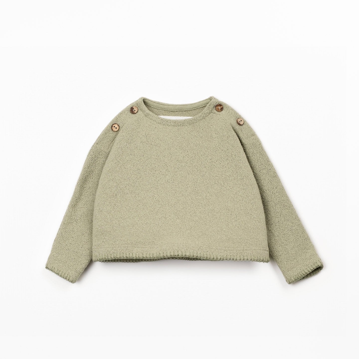 Jersey Newborn Sweater (Khaki Green)