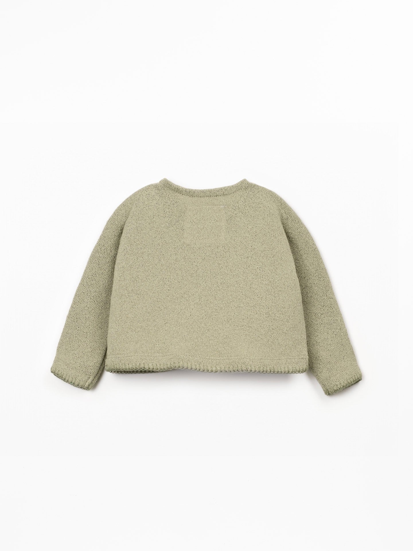 Jersey Newborn Sweater (Khaki Green)