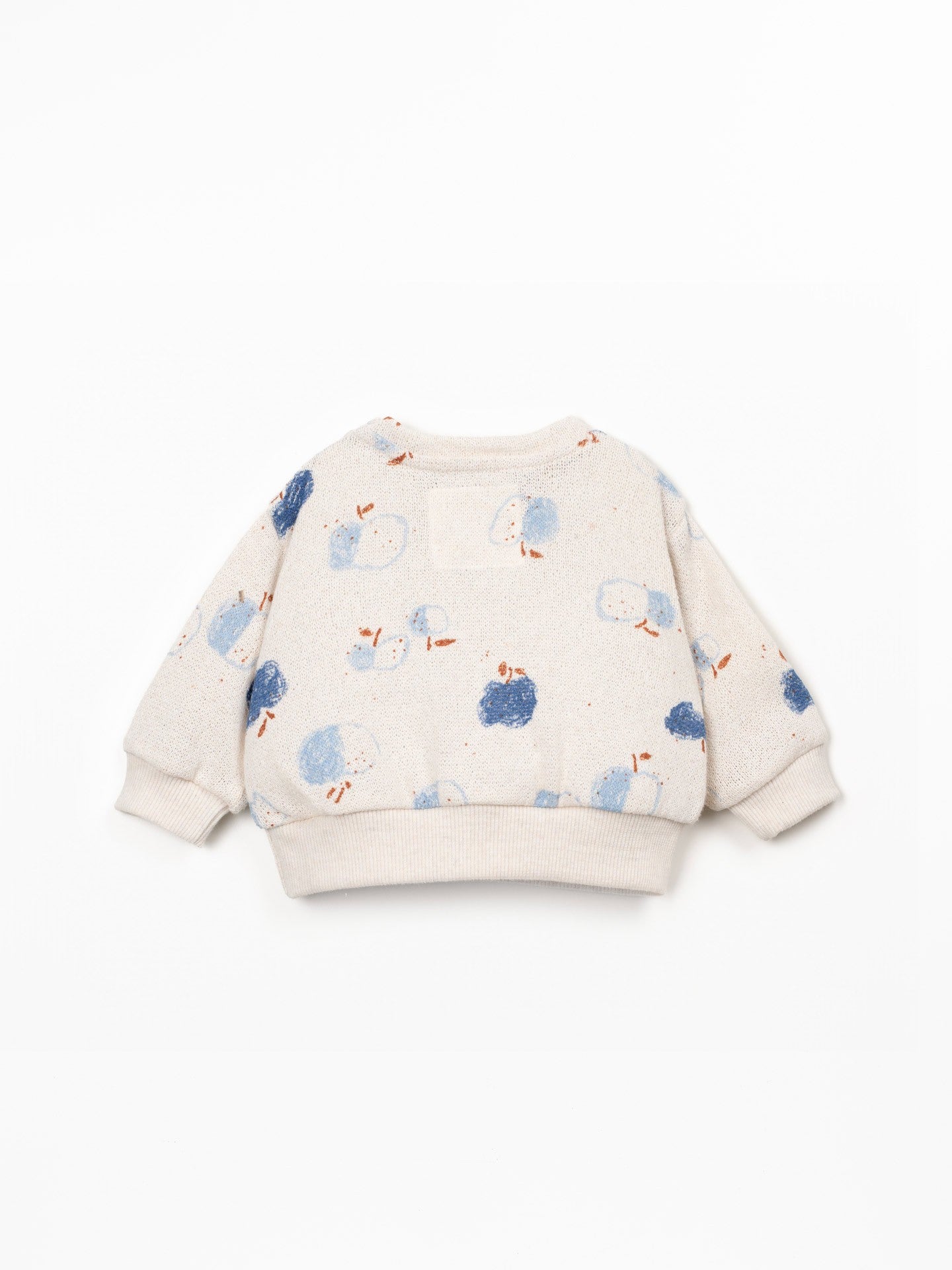 Jersey Baby Sweater (Blue Apples)