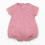 Jersey Bubble Romper (Bubblegum)