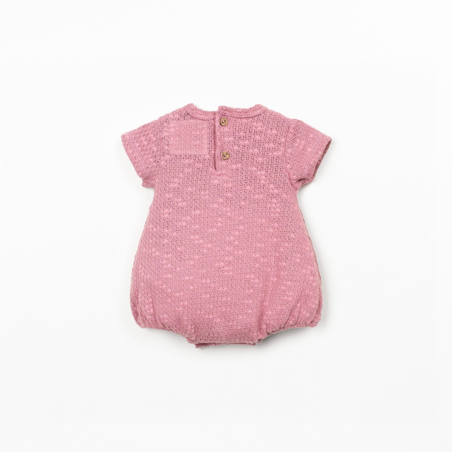 Jersey Bubble Romper (Bubblegum)