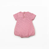 Jersey Bubble Romper (Bubblegum)