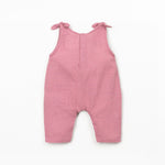 Organic Cotton Jumpsuit (Dark Pink)