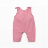 Organic Cotton Jumpsuit (Dark Pink)