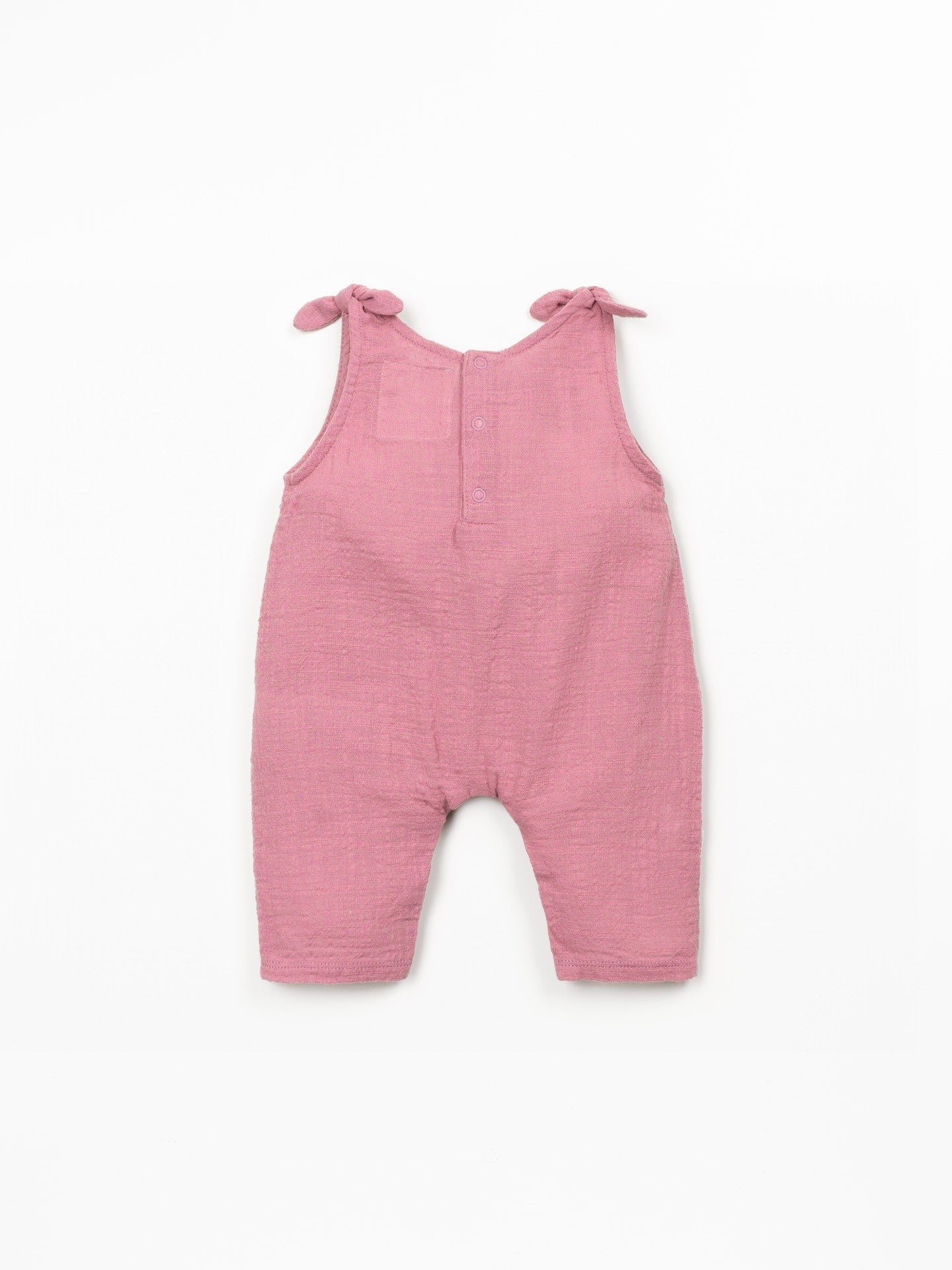 Organic Cotton Jumpsuit (Dark Pink)