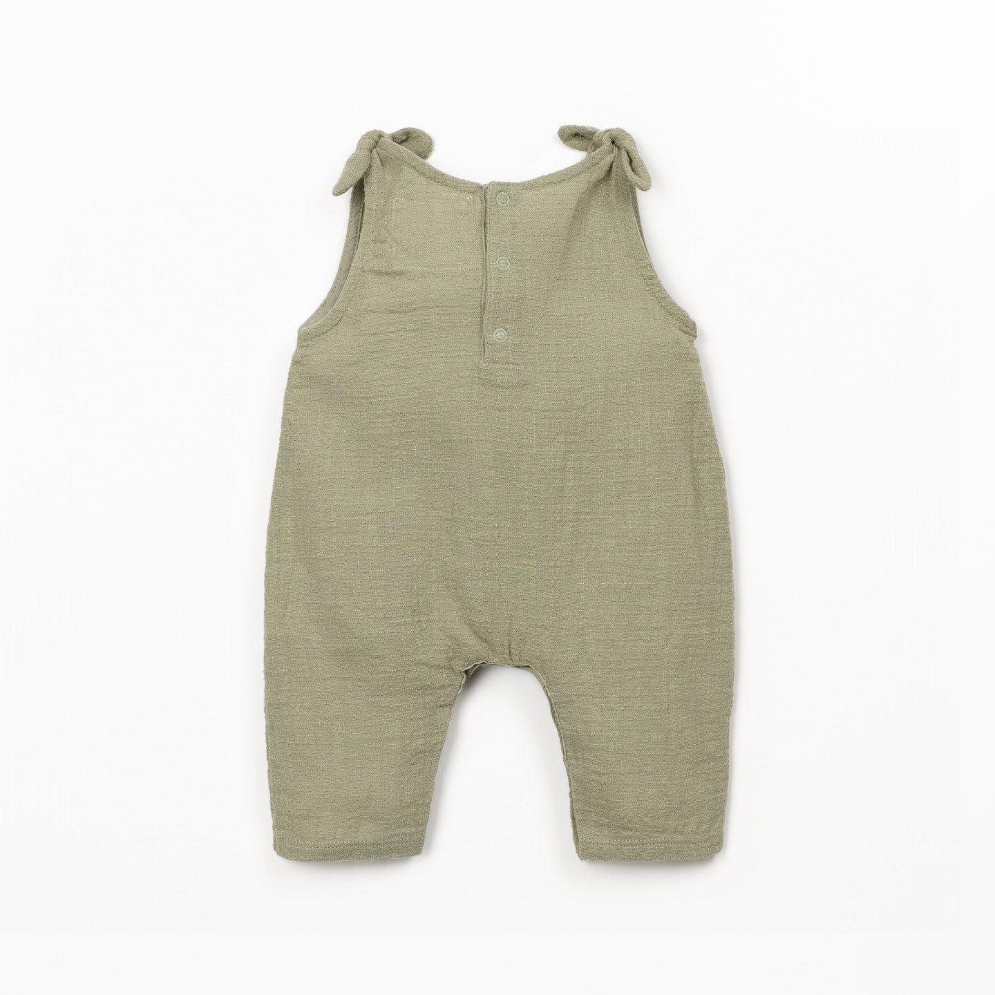 Woven Baby Jumpsuit (Khaki Green)