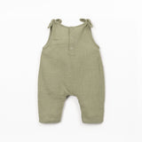 Woven Baby Jumpsuit (Khaki Green)