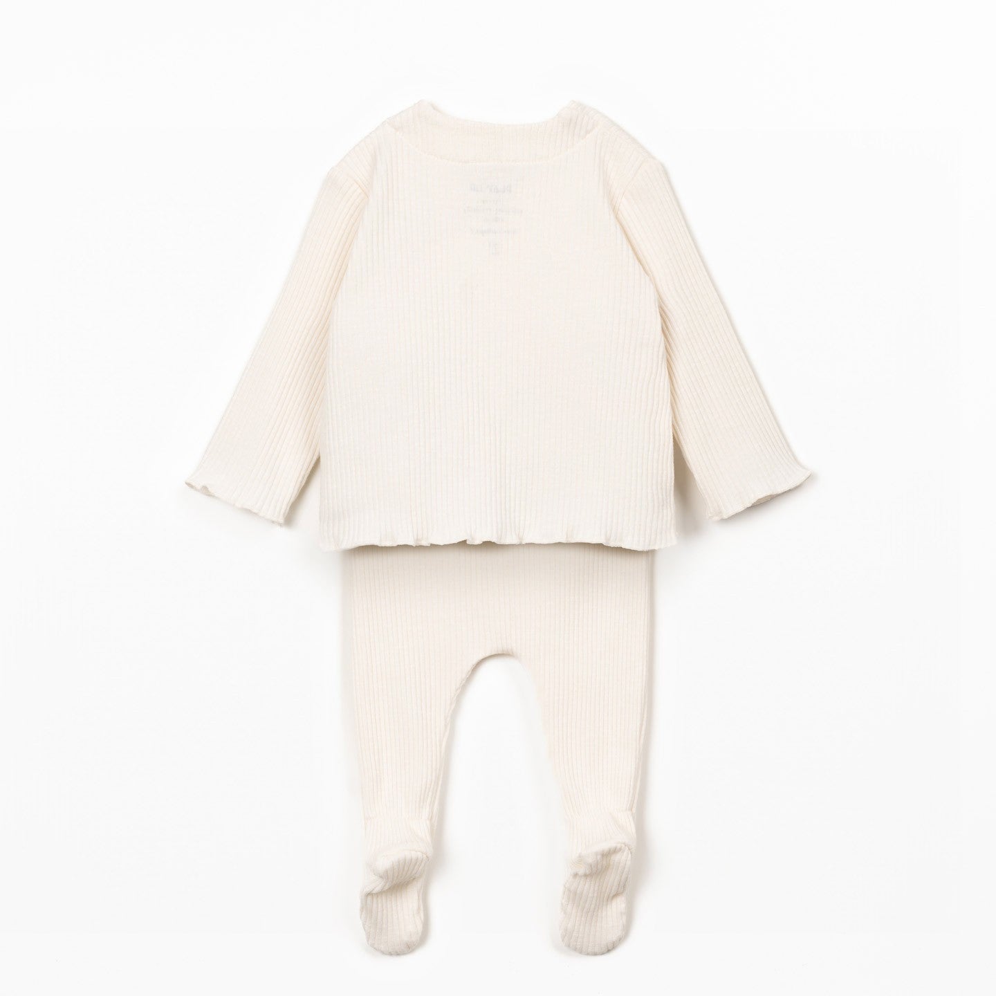Kimono Ribbed Newborn Set (Ecru)