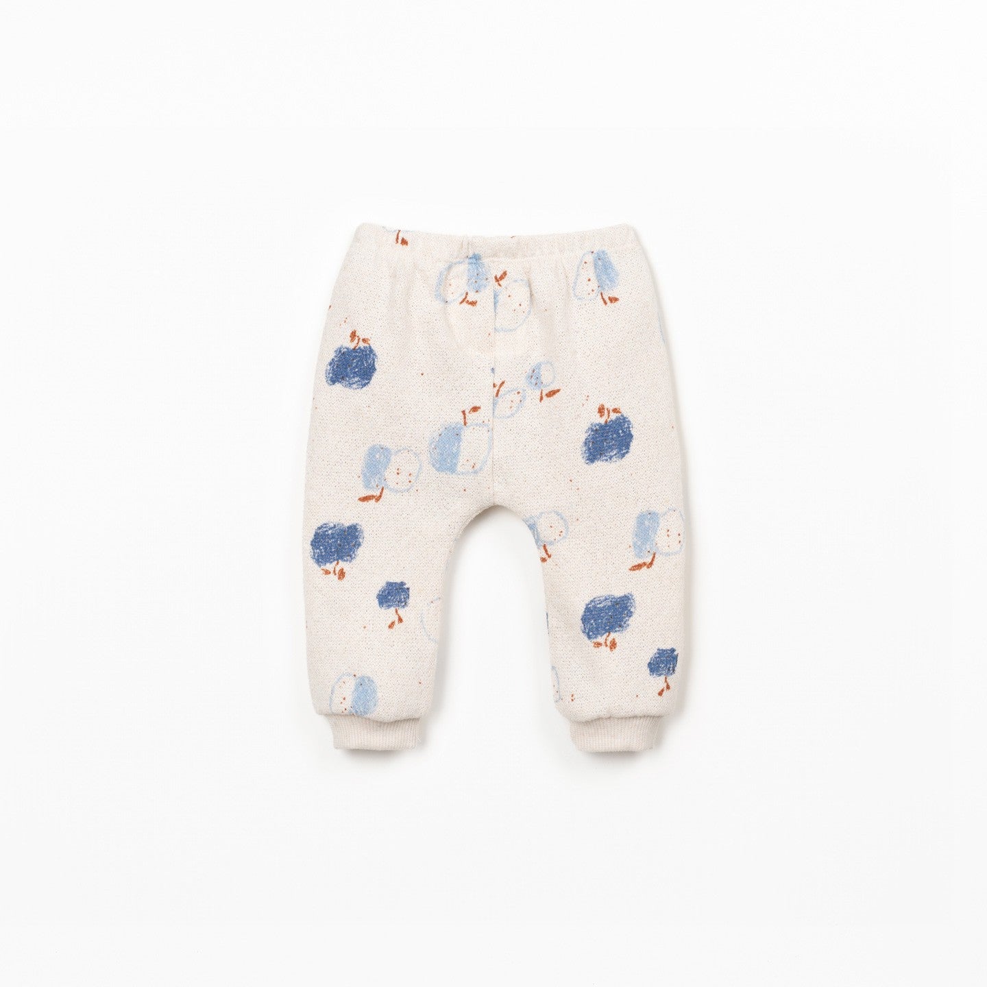 Printed Jersey Pants (Blue Apples)