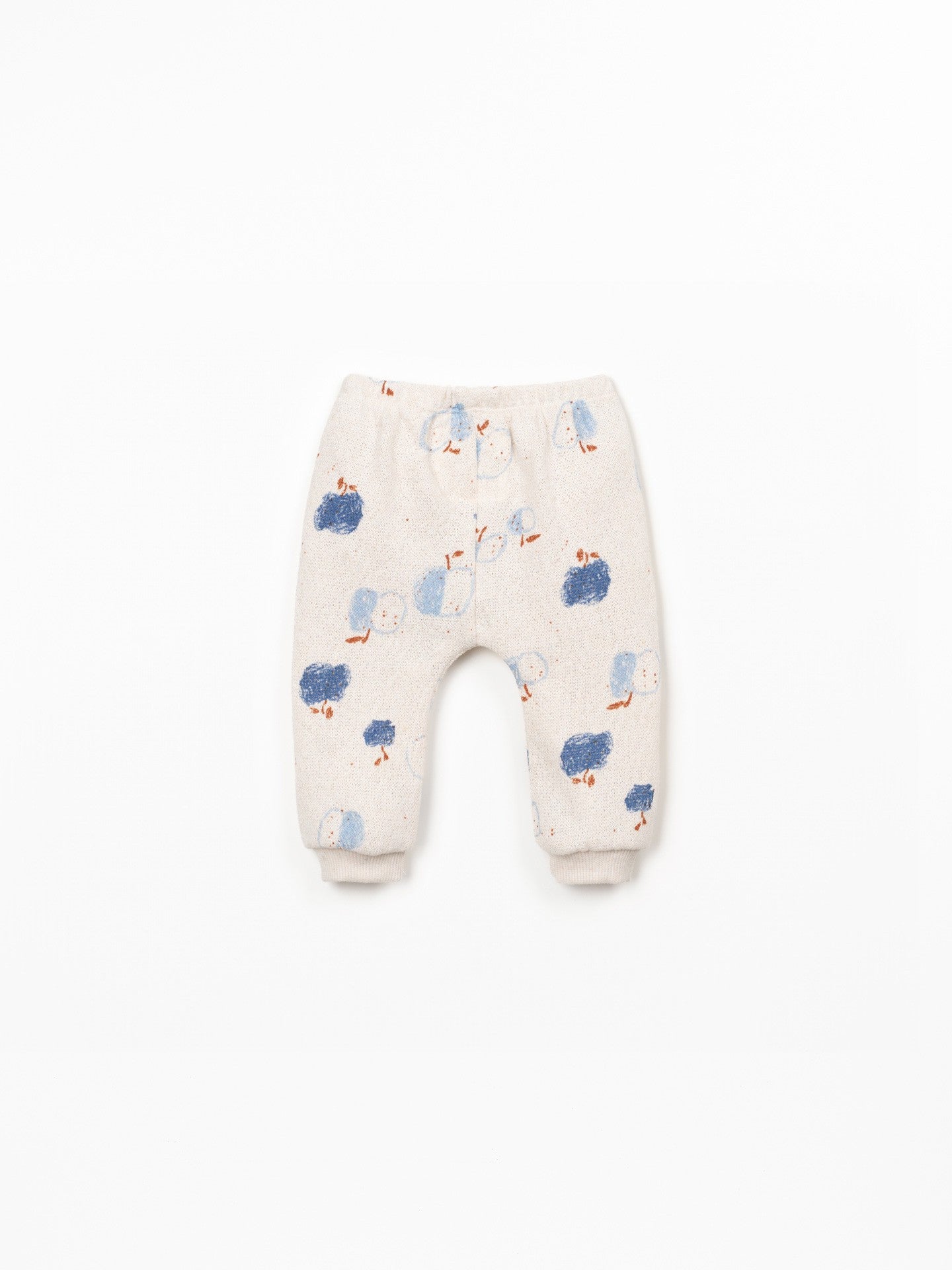 Printed Jersey Pants (Blue Apples)