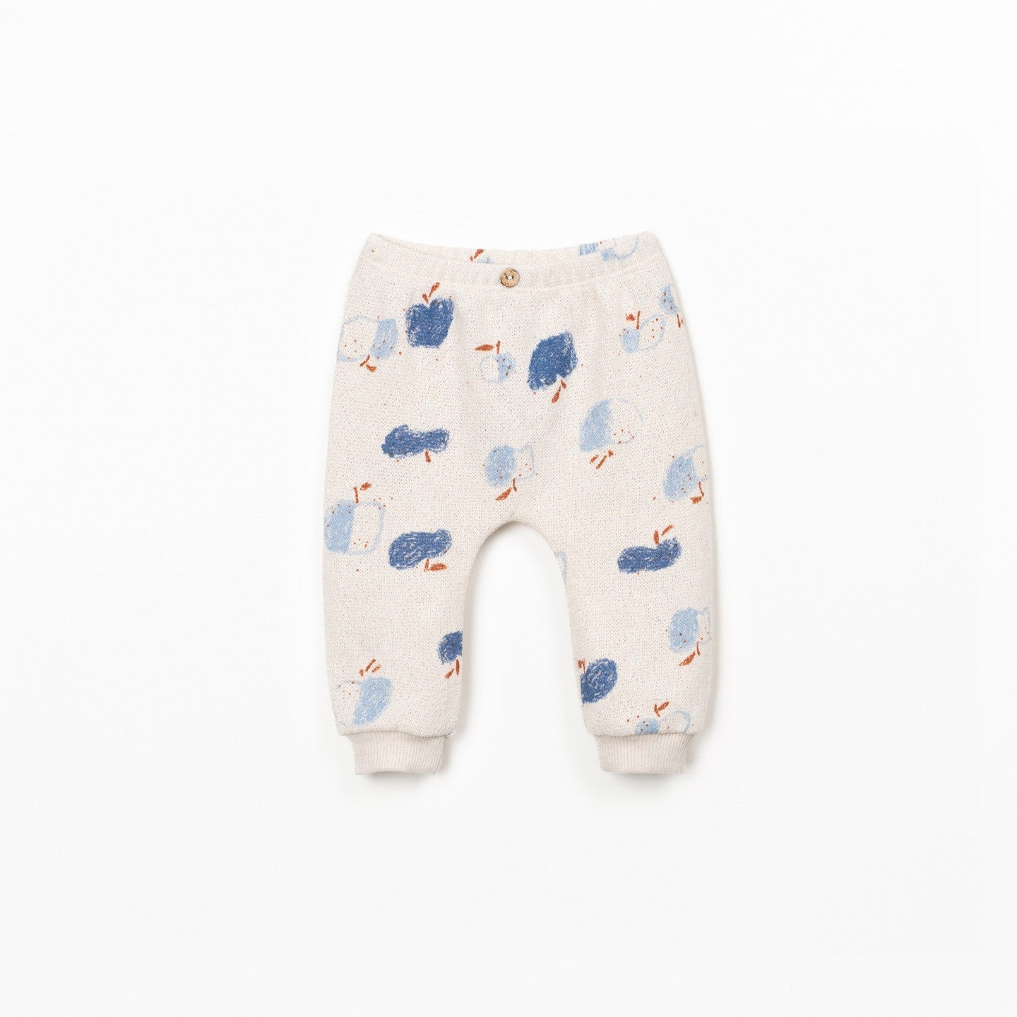 Printed Jersey Pants (Blue Apples)