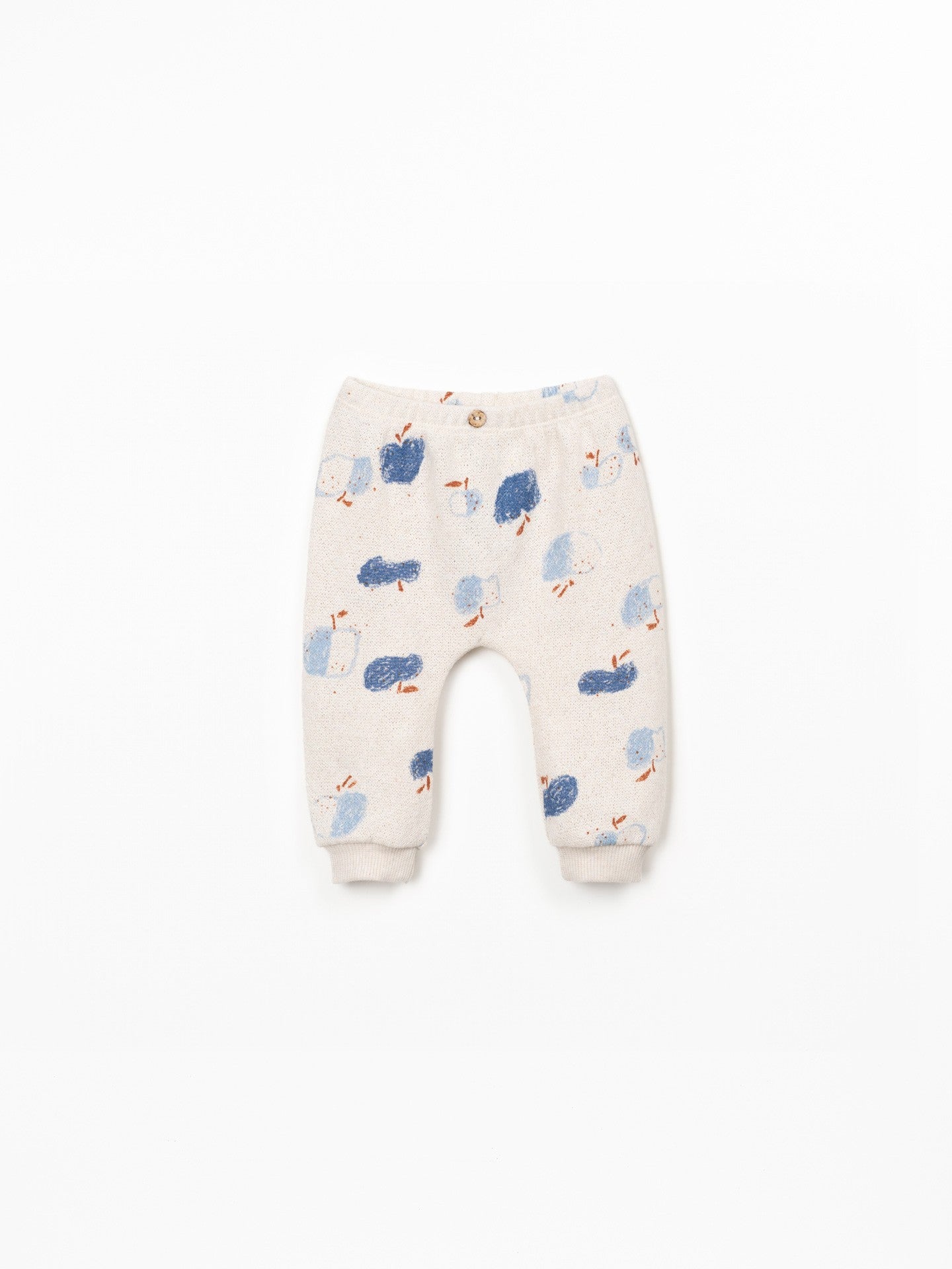 Printed Jersey Pants (Blue Apples)