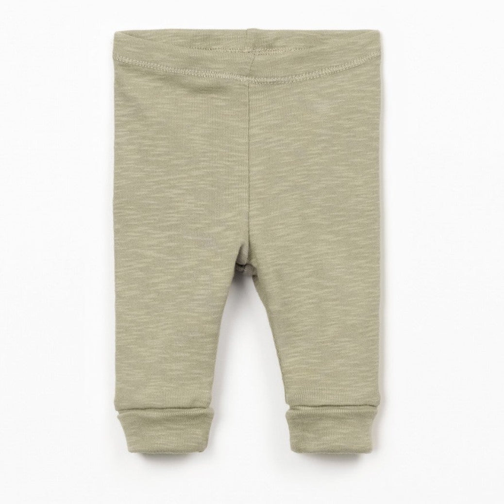 Organic Cotton Baby Pants (Khaki Green)