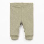 Organic Cotton Baby Pants (Khaki Green)