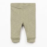 Organic Cotton Baby Pants (Khaki Green)