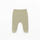 Newborn Pants with Feet (Khaki Green)