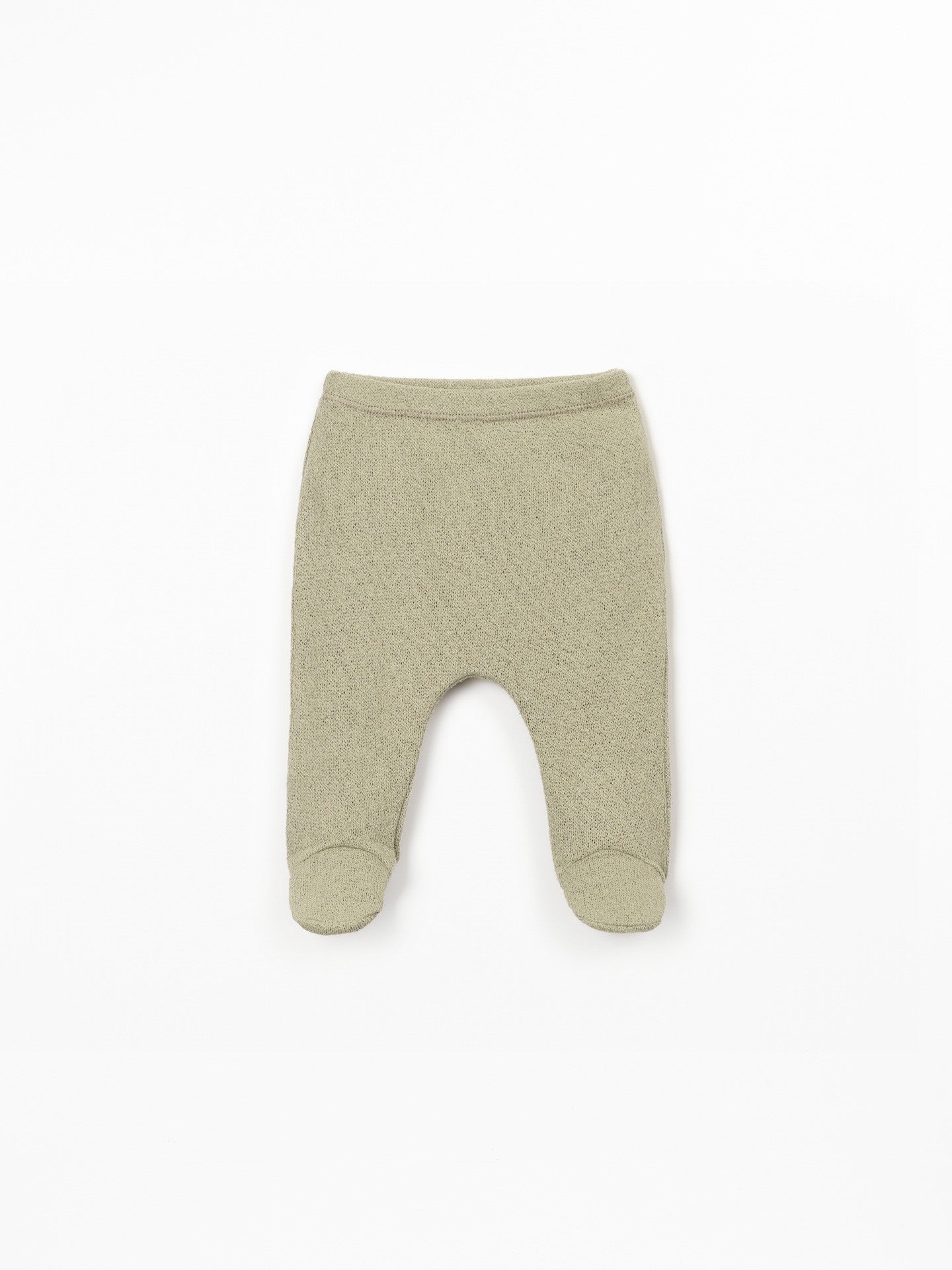 Newborn Pants with Feet (Khaki Green)