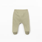 Newborn Pants with Feet (Khaki Green)