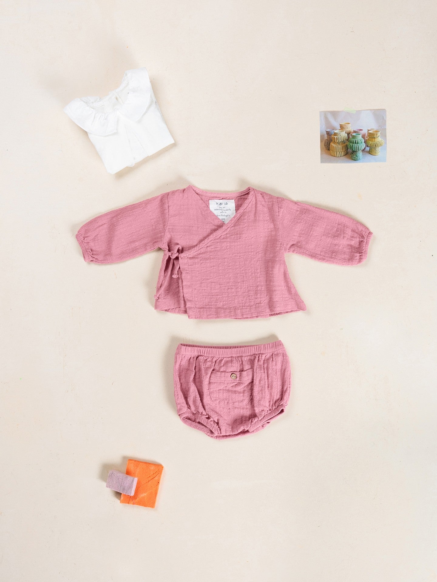 Woven Baby Bloomers (Bubblegum)